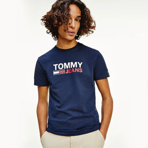 Tommy Jeans pánské modré triko - XXL (C87)